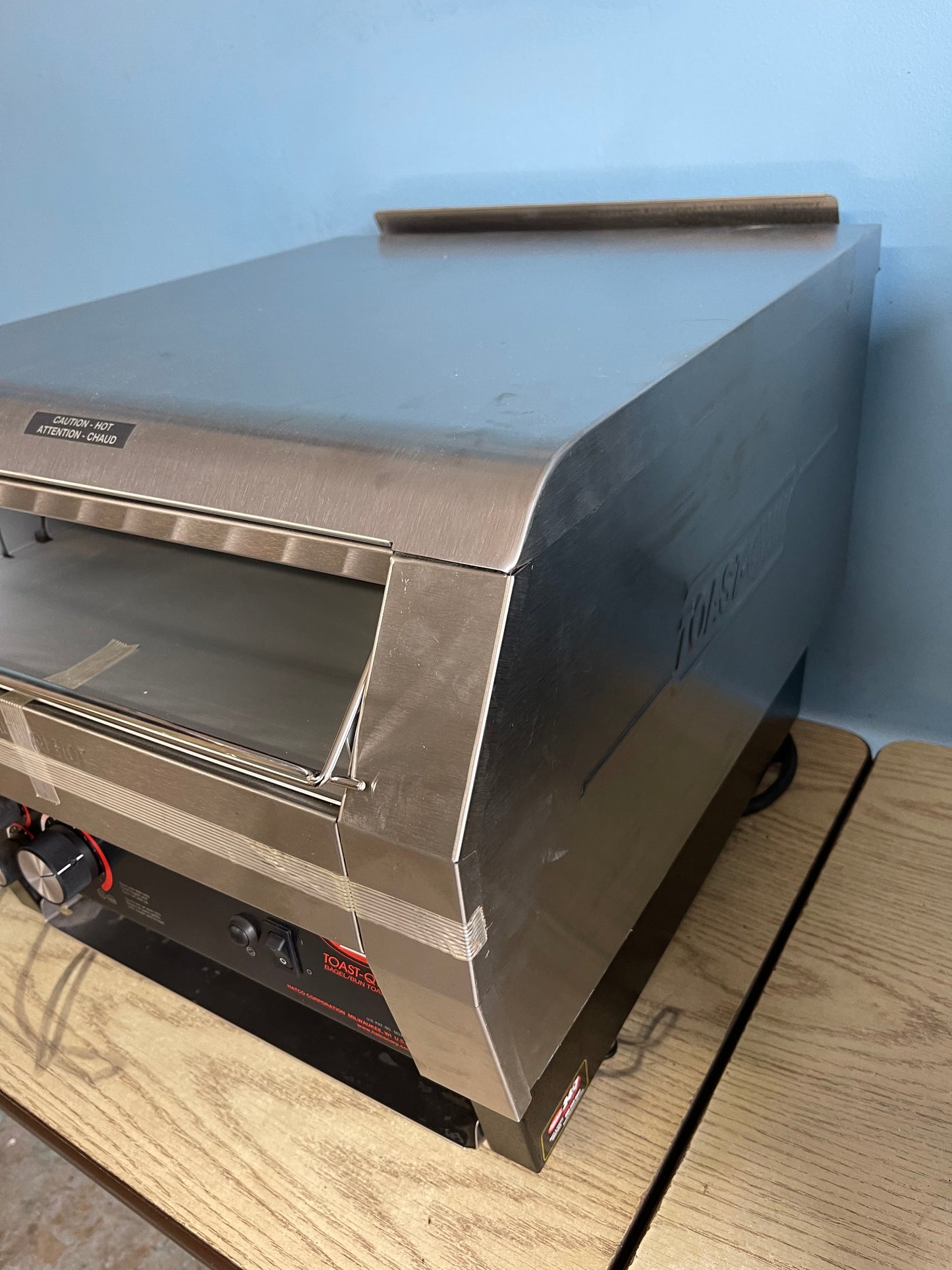 Hatco Toast Qwik Electric One Side Conveyor Toaster TQ-1800HBA