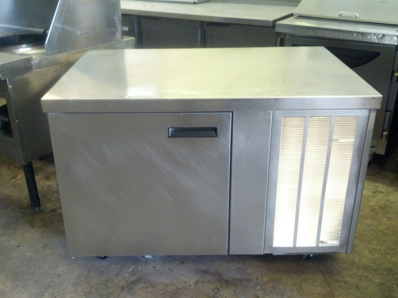 Delfield 18648BUC 1 Door Refrigerated Work Table - Preowned -