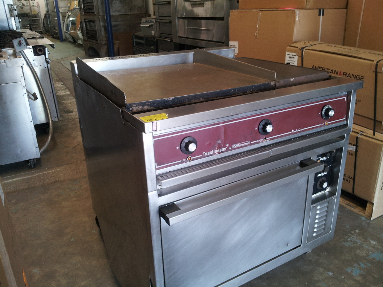 Southbend 36” Electric Double Griddle with Oven