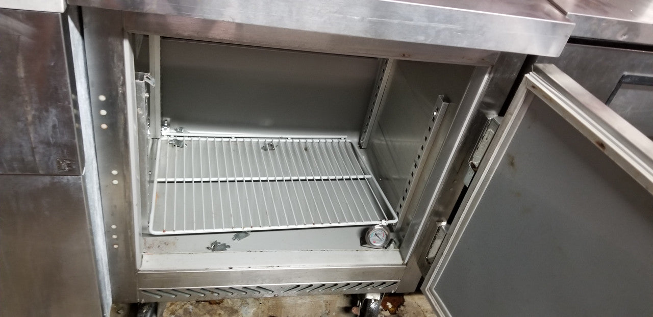 Victory UR-27-SST  Single Door Undercounter Worktop Refrigerator cooler - Preowned -