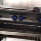 Montague Gas 6 Burner Countertop Hot Plate with Backsplash and Shelf - Preowned -