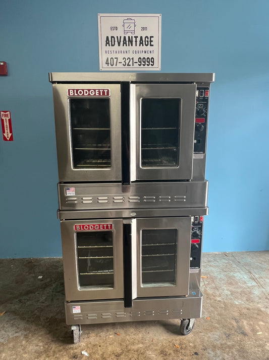 Blodgett Zephaire Gas Bakery Depth Double Stack Convection Oven - Preowned -
