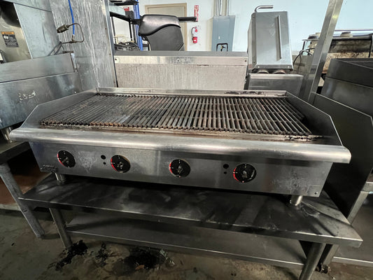 APW Gas 48'' Charbroiler GCB-48S - Preowned -